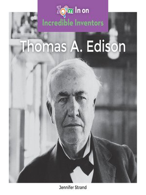 cover image of Thomas A. Edison
